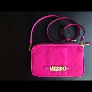 Moschino Hot Pink Crossbody Bag